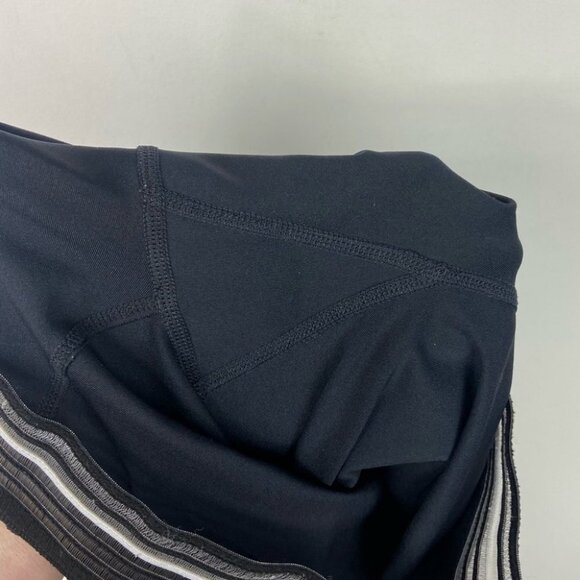 Ivy Park Logo Leggings Black White Size XS Stripe Cuff Beyonce Quick Dry Beyonce - Picture 7 of 9